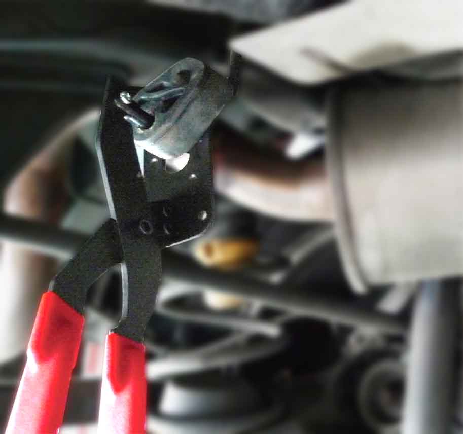 EXHAUST HANGER REMOVAL PLIERS