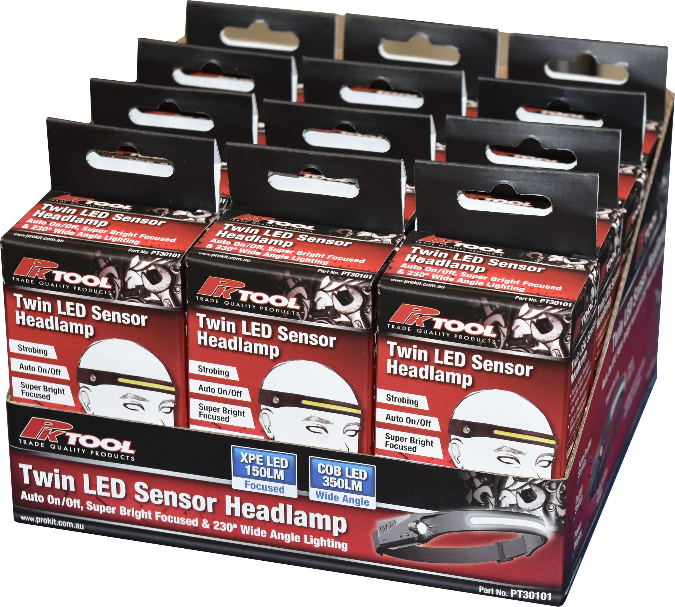Rechargeable LED Sensor Headtorch