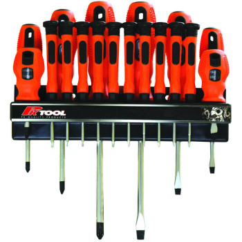 18pc Phillips, Blade & Star Screwdriver Set