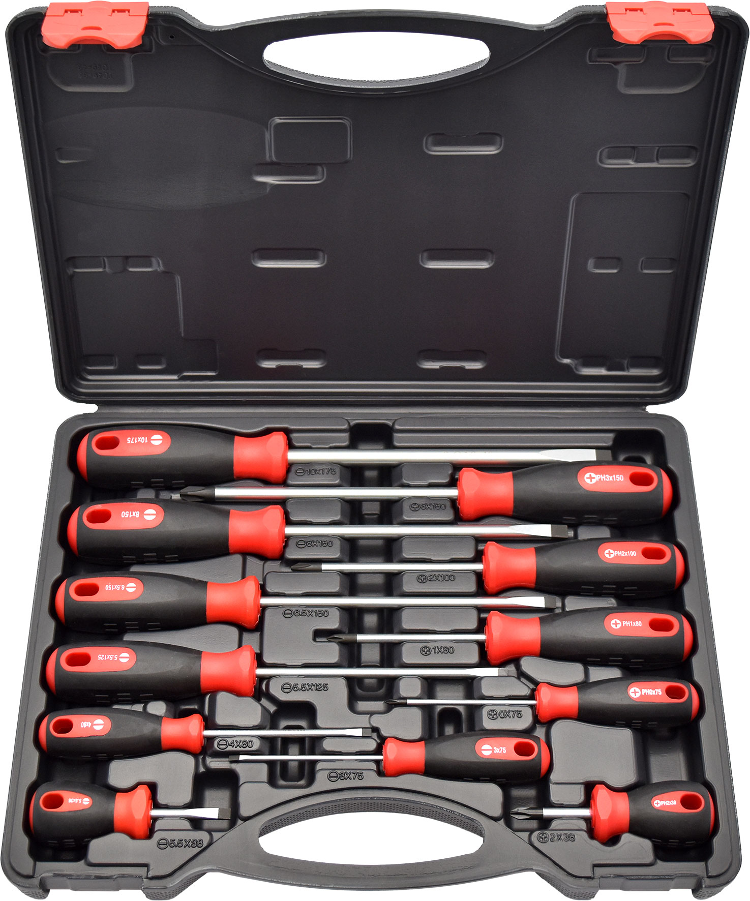 12pc Blade & Phillips Screwdriver Set