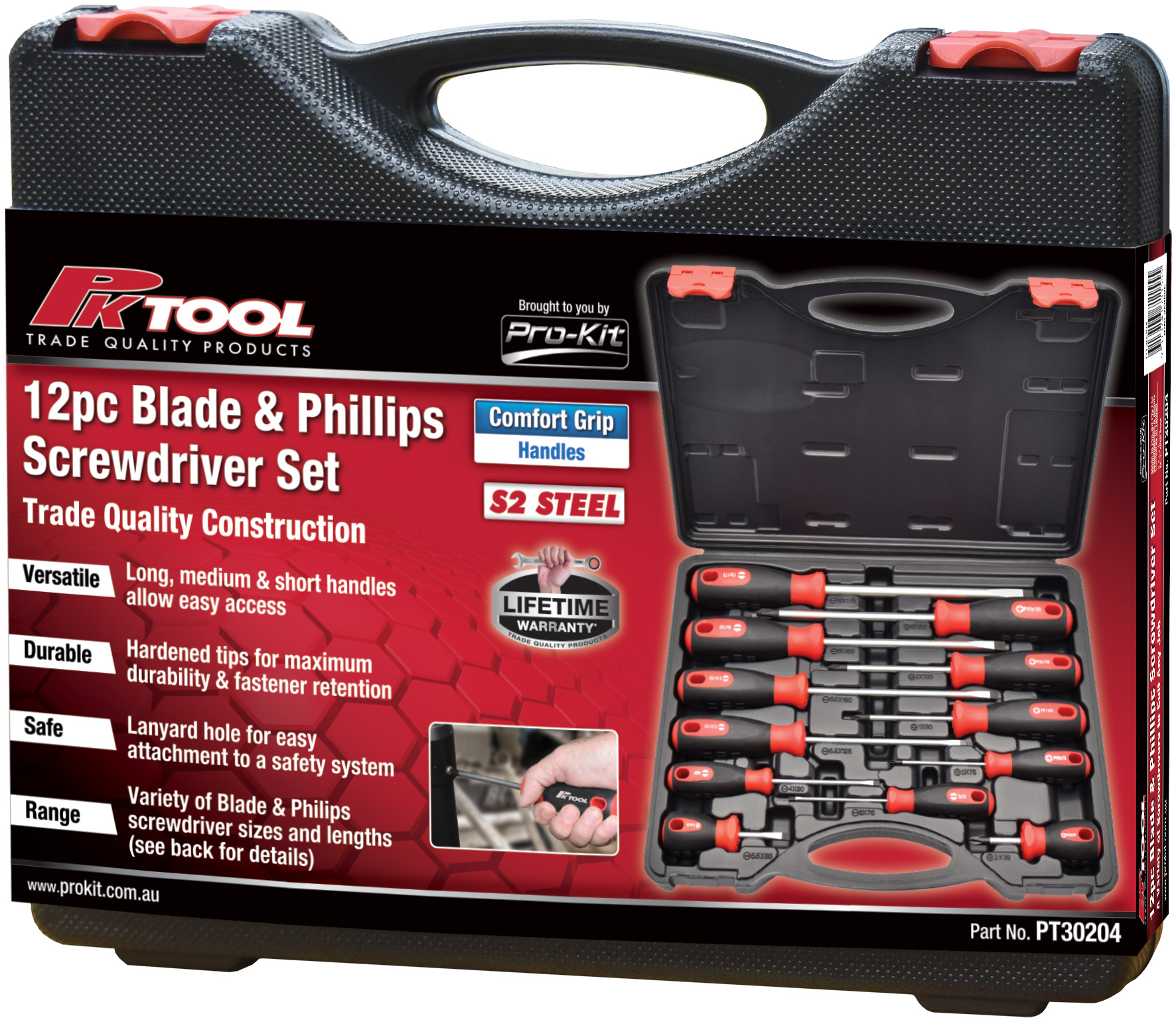 12pc Blade & Phillips Screwdriver Set