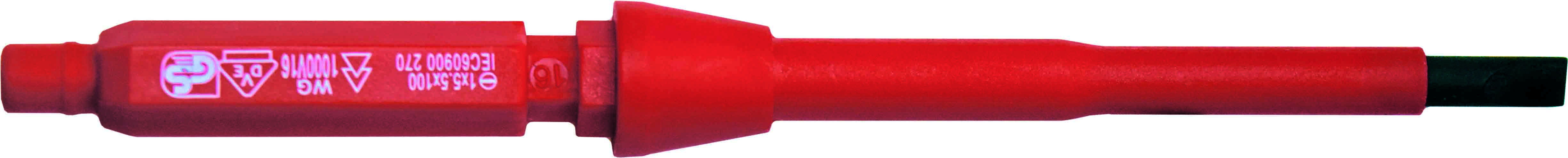 8pc 100mm VDE Interchangeable Insulated Screwdriver Set