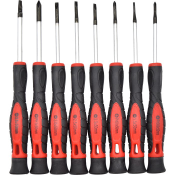 8pc Phillips & Blade  Precision Screwdriver Set