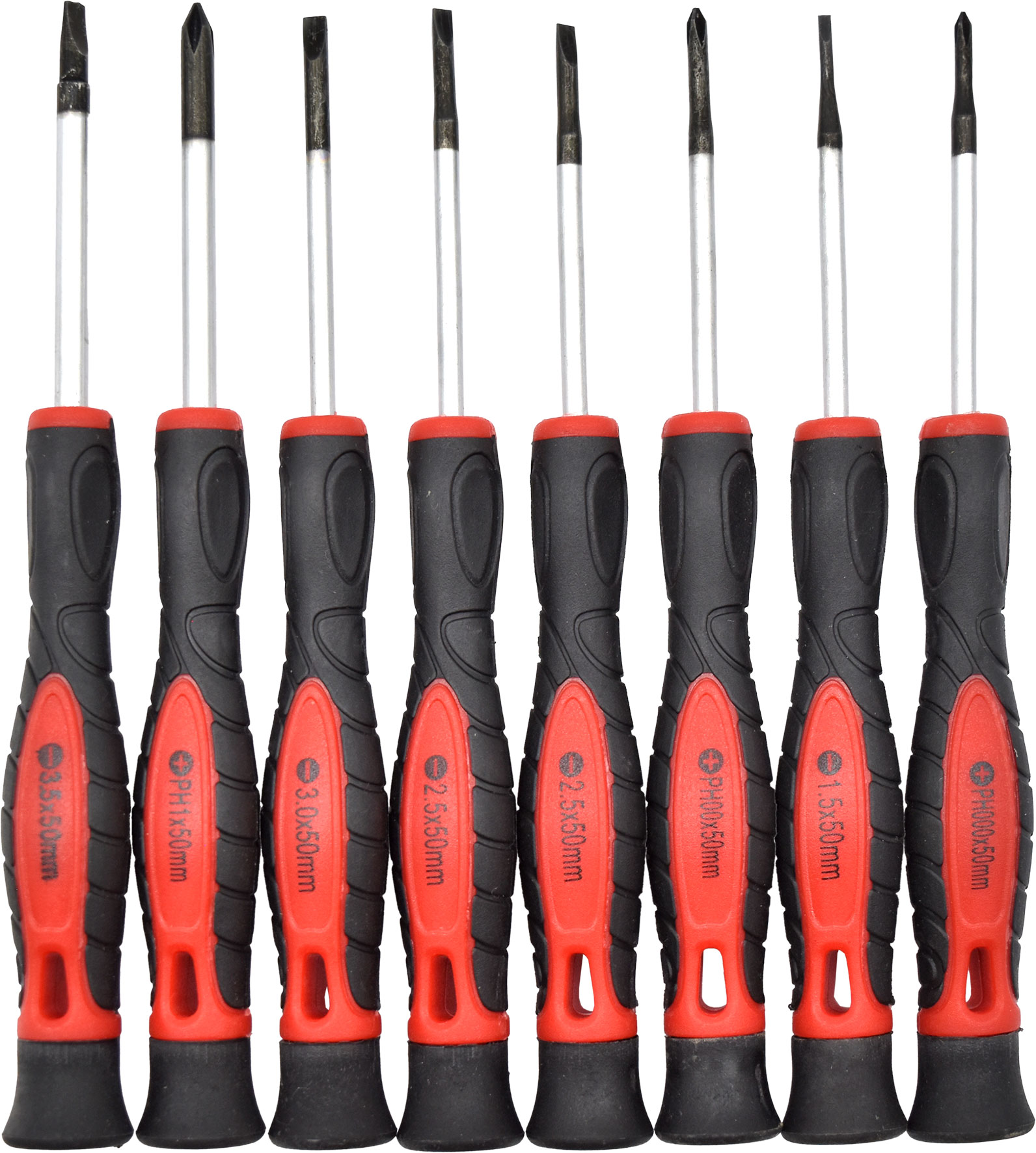 8pc Phillips & Blade  Precision Screwdriver Set