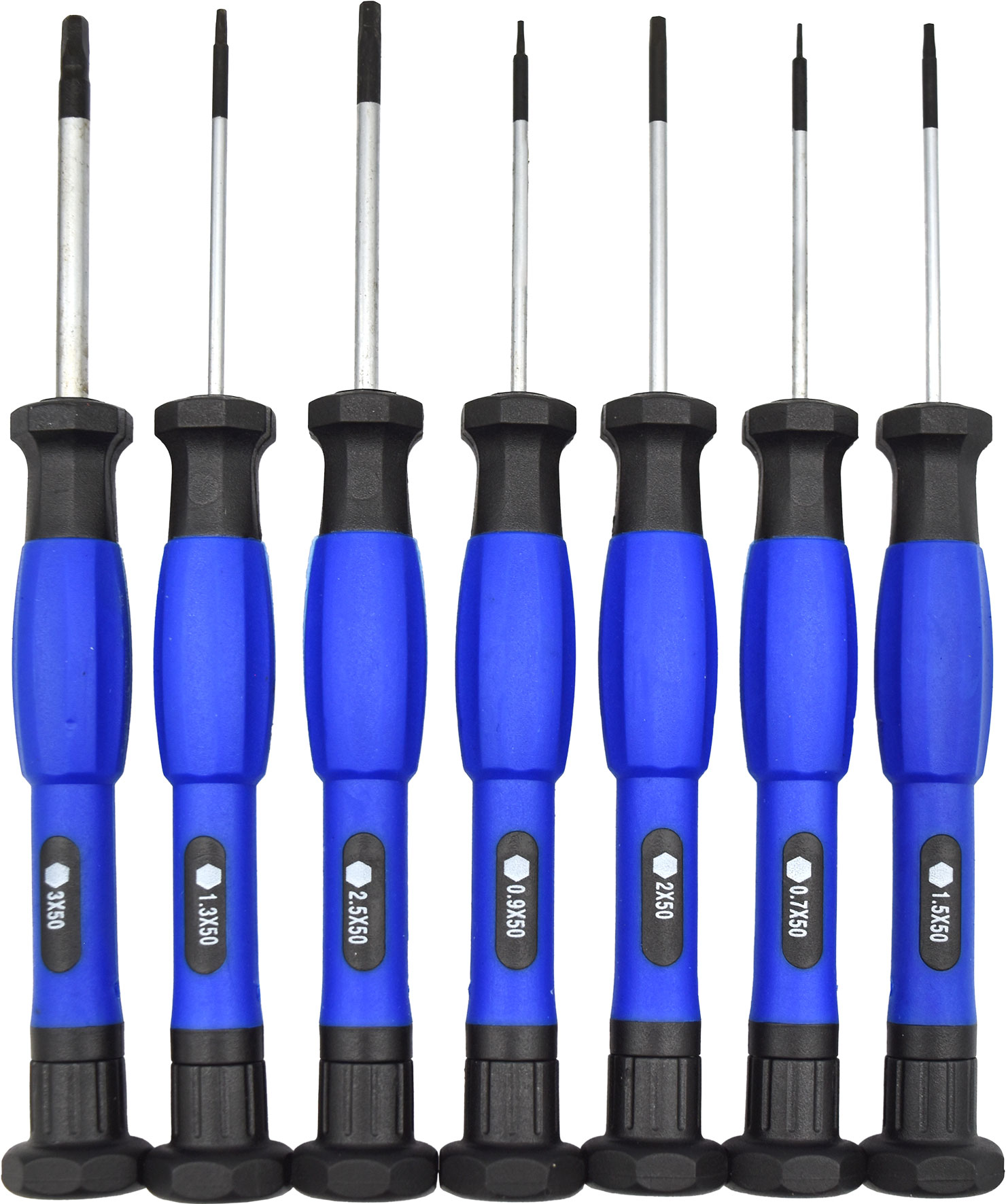 7pc Hex Metric Precision Screwdriver Set