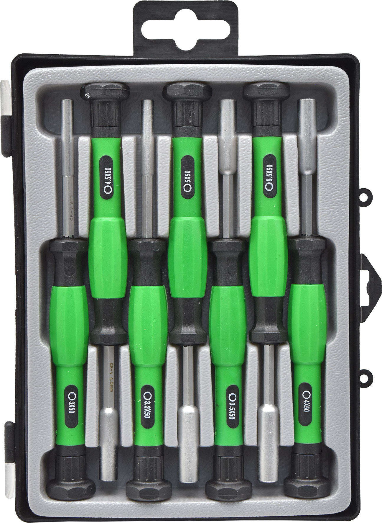 7pc 6pt Mini Socket Precision Screwdriver Set