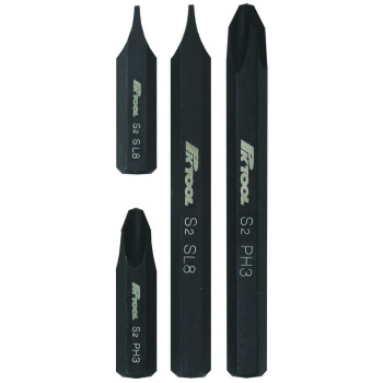 4pc 5/8” Hex Impact Screwdriver Bits Set