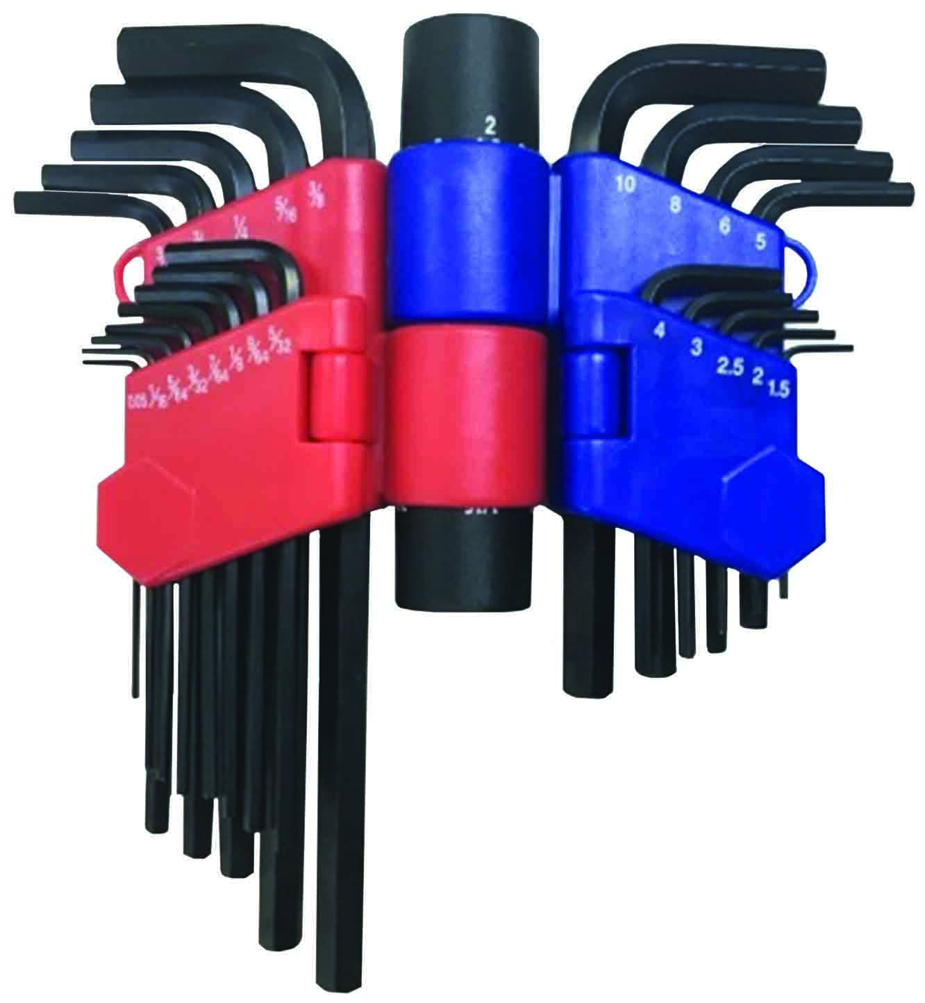 22pc Hex Key Wrench Set