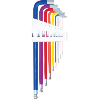9pc METRIC Extra Long Ball End Hex Key Set