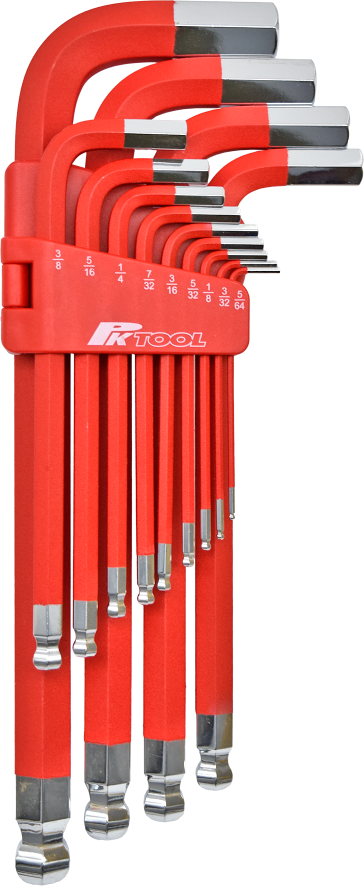 13pc SAE Jumbo Ball End Wobble Hex Key Set