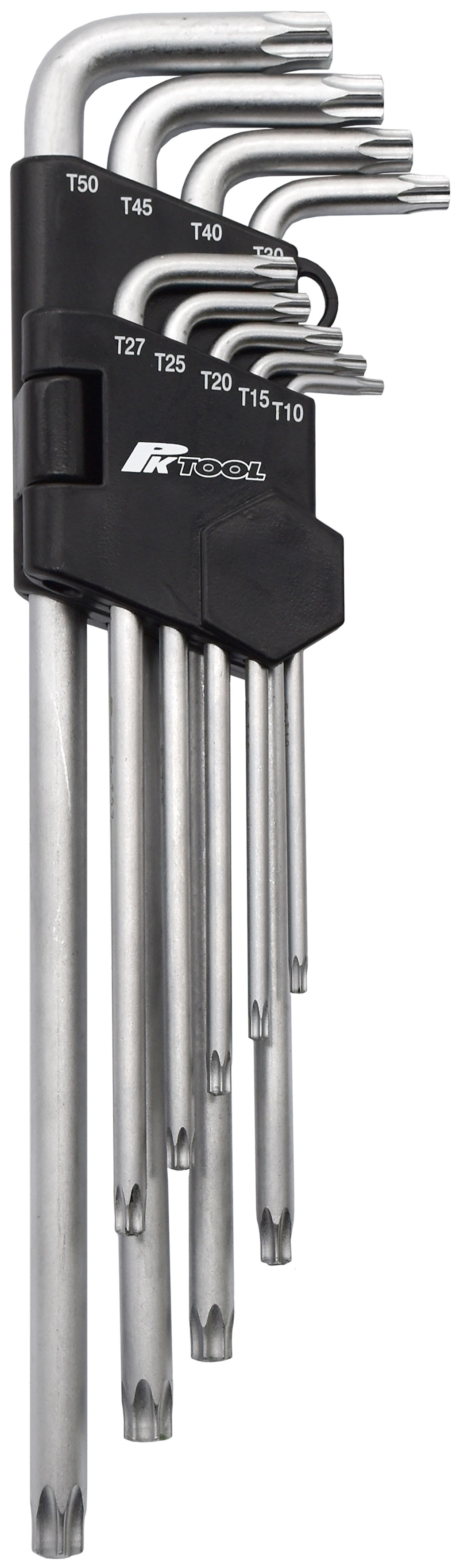 9pc Metric Extra Long Ball End Tamper Star Key Set
