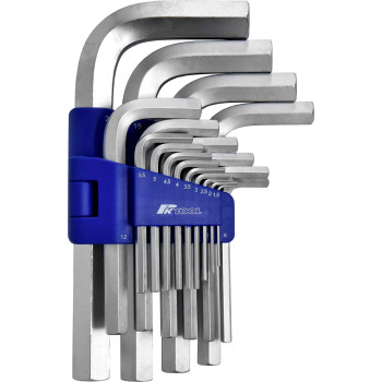 19pc Metric Short Jumbo Hex Key Set