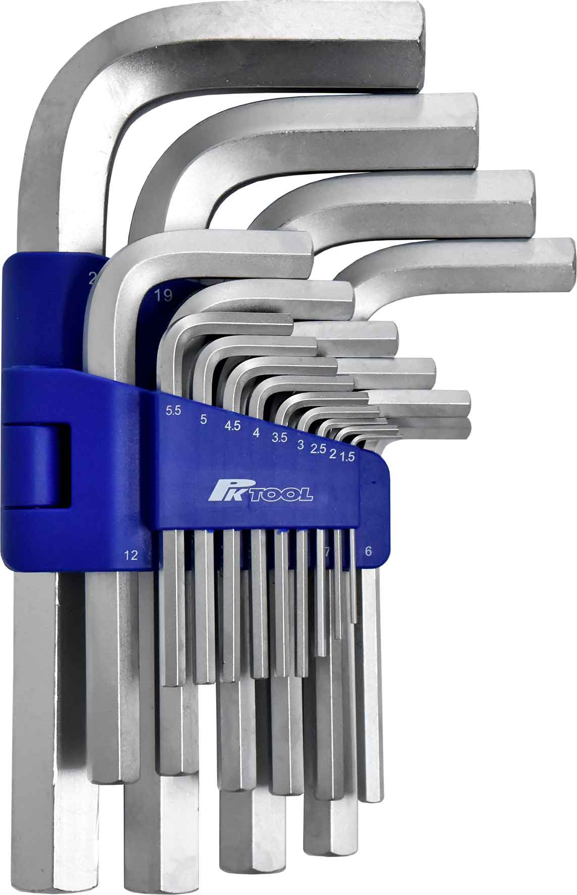 19pc Metric Short Jumbo Hex Key Set