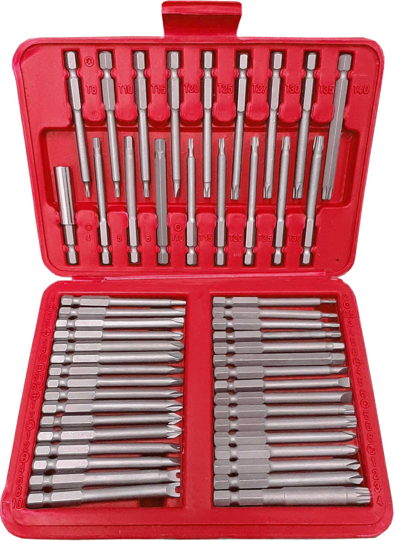 50pc Long Shaft Security Bits Set