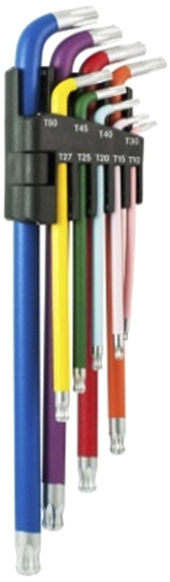 9pc Metric Stubby Head & 100° Extra Long Ball Point Star Key Set