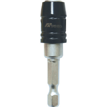 1/4” Dr 60mm Cr-V Magnetic Auto Lock Bits Holder Drill Adaptor