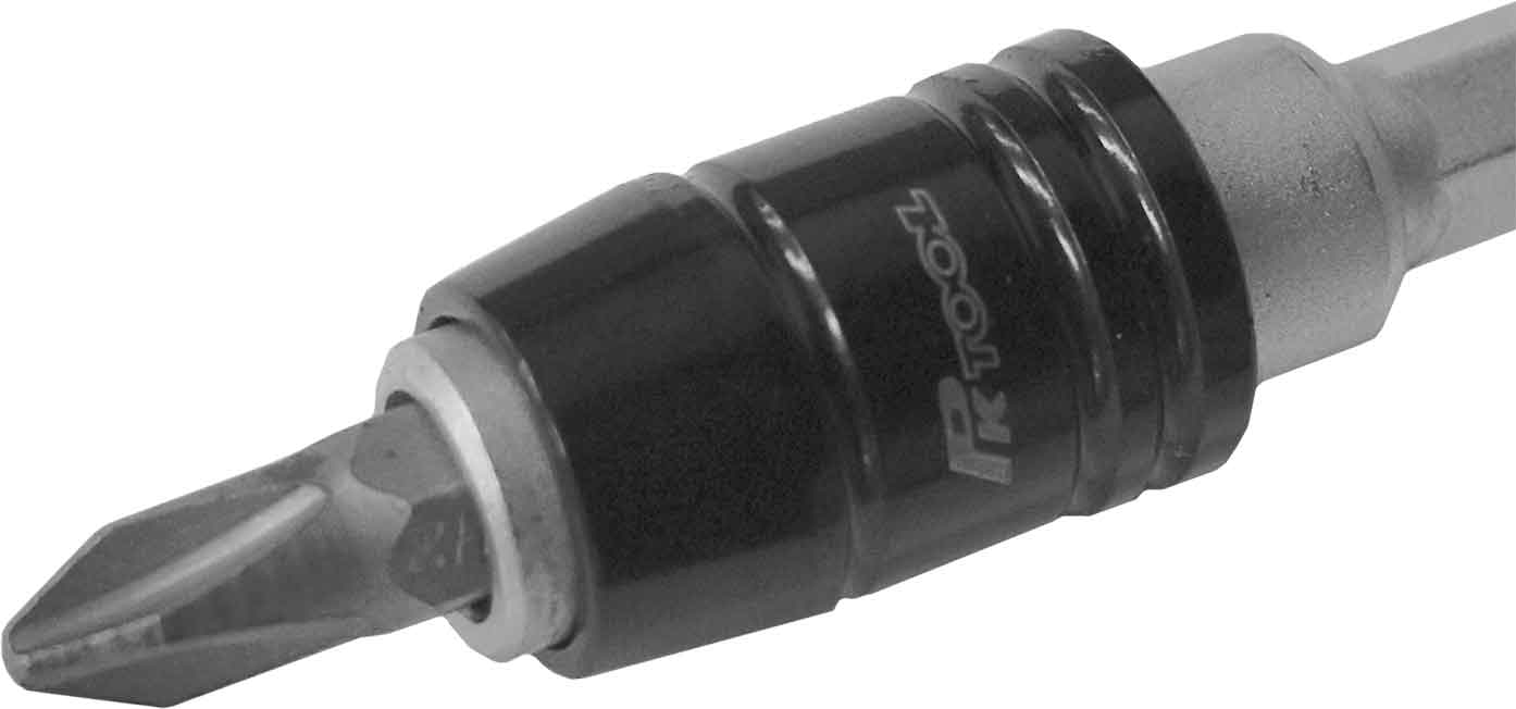 1/4” Dr 60mm Cr-V Magnetic Auto Lock Bits Holder Drill Adaptor