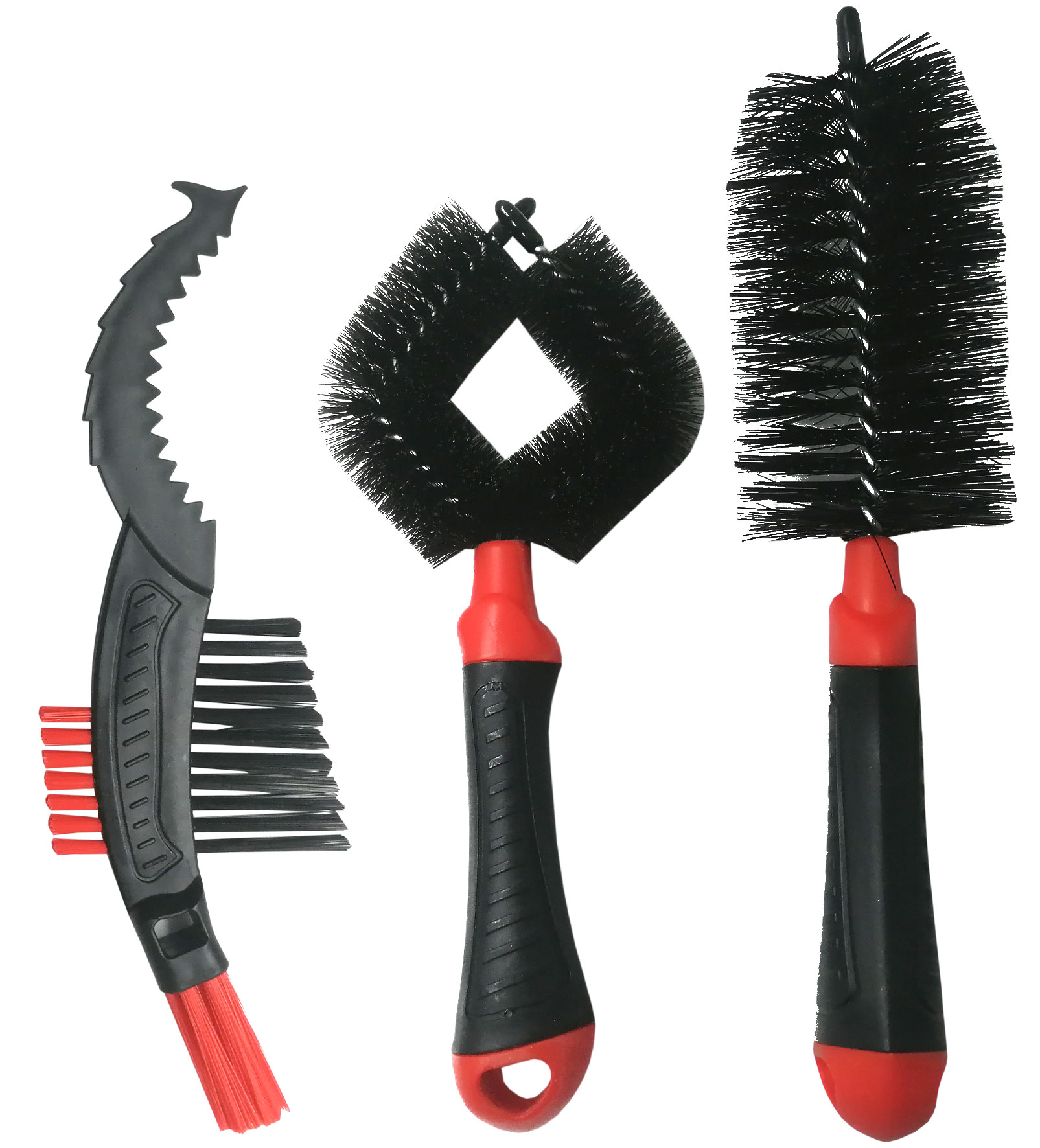 3pc BIKE CLEANING BRUSH SET