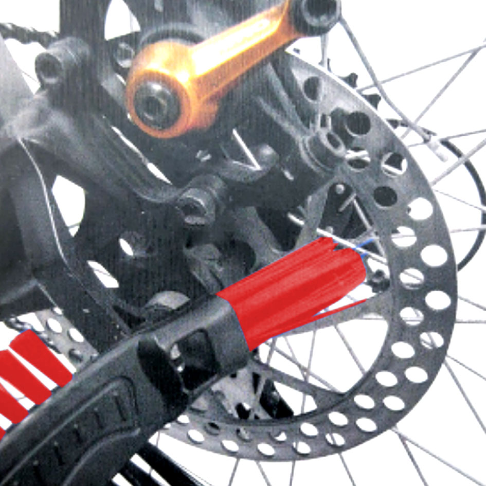 3pc BIKE CLEANING BRUSH SET
