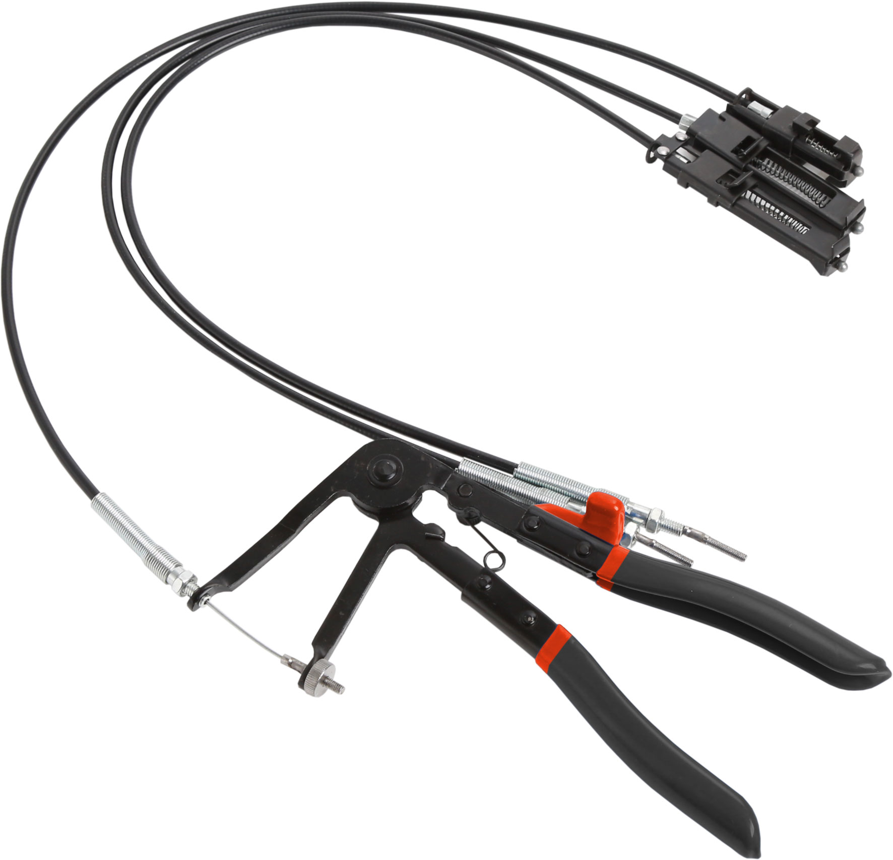 HOSE CLAMP PLIERS WITH INTERCHANGEABLE BOWDEN CABLES