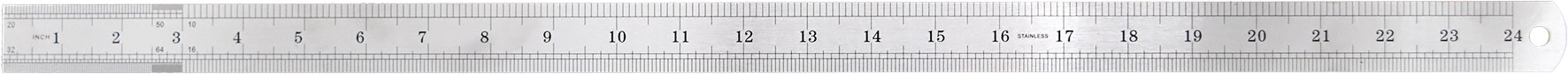 600mm Stainless Steel Ruler