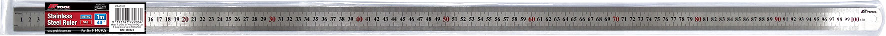 1000mm Stainless Steel Ruler