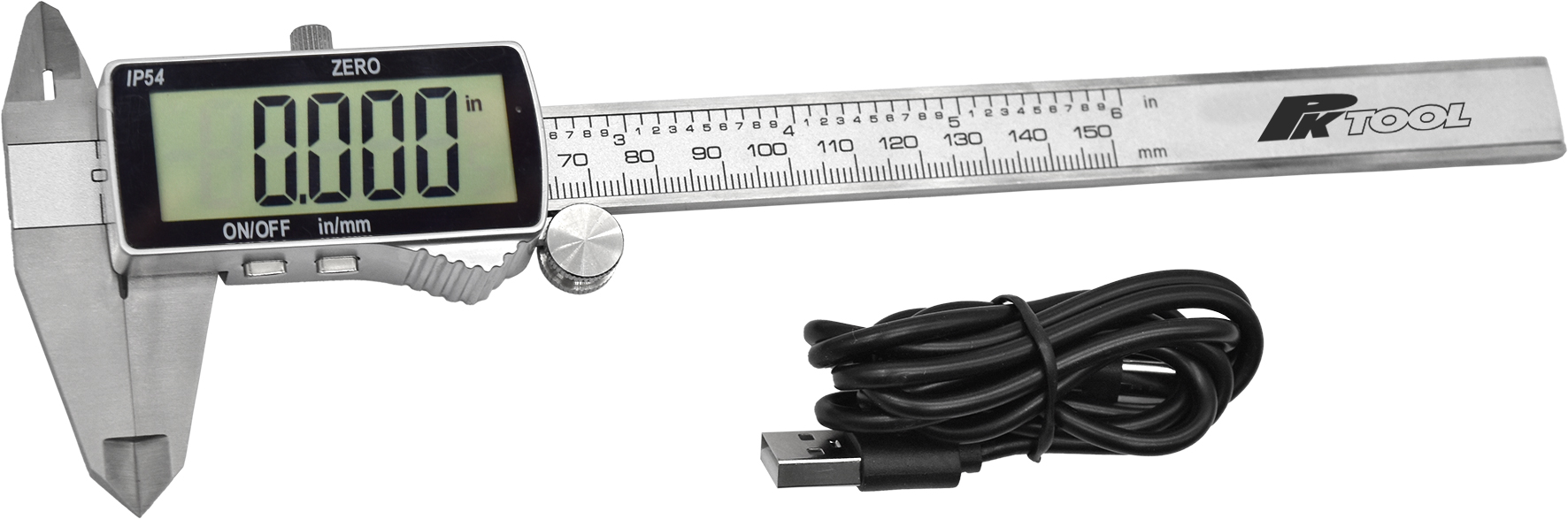 150mm Digital Steel Vernier Caliper