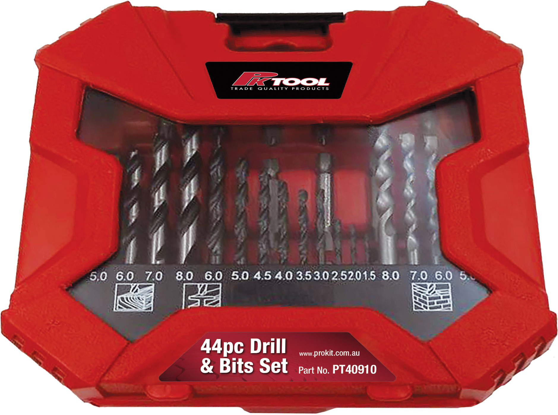 44pc Drill & Bits Set