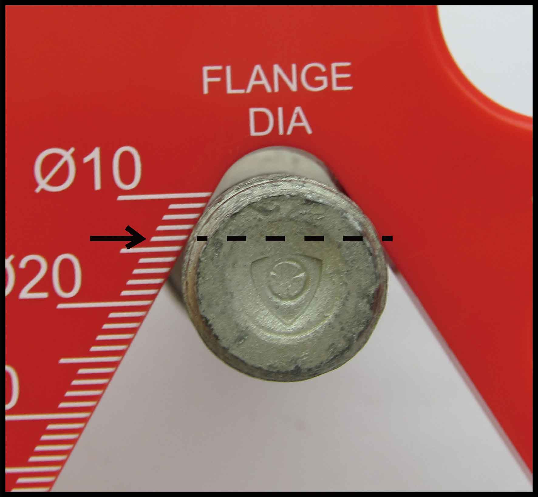 Bolt Pitch & Sizing Gauge