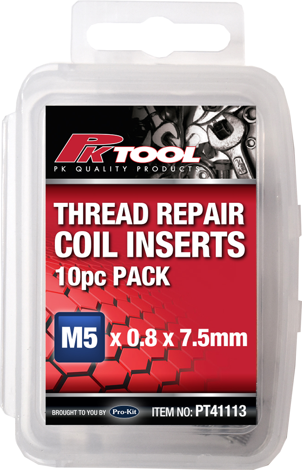 10PC M5 REPLACEMENT WIRE THREAD INSERT SETS 0.8MM