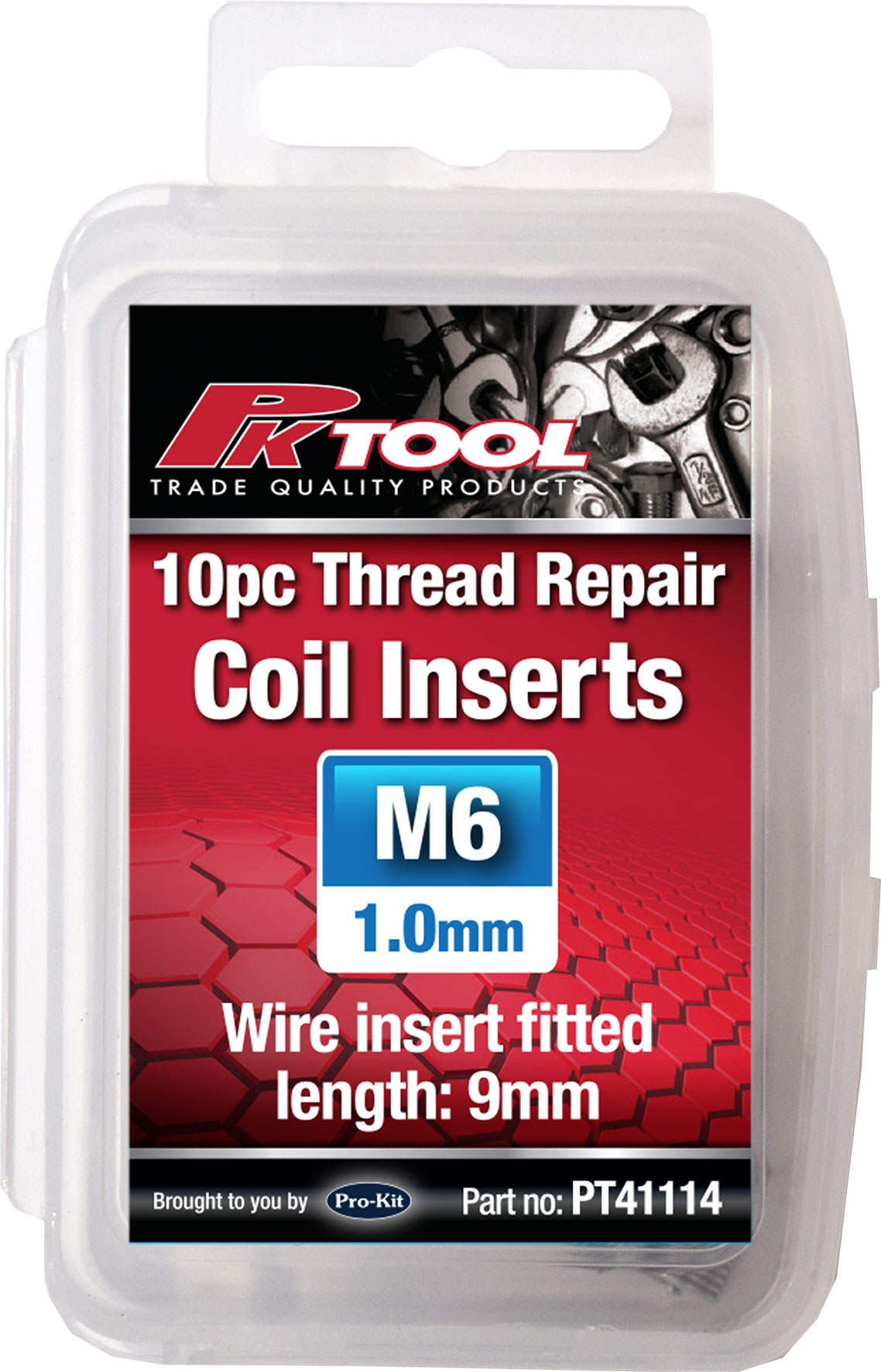 10PC M6 REPLACEMENT WIRE THREAD INSERT SETS 1.0MM