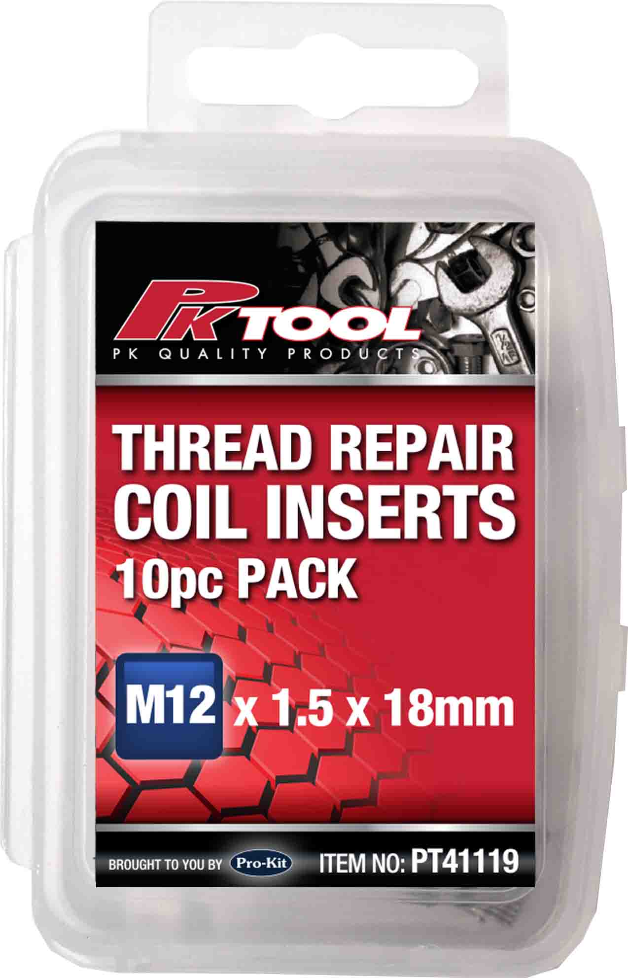 10PC M12 REPLACEMENT WIRE THREAD INSERT SET 1.5MM