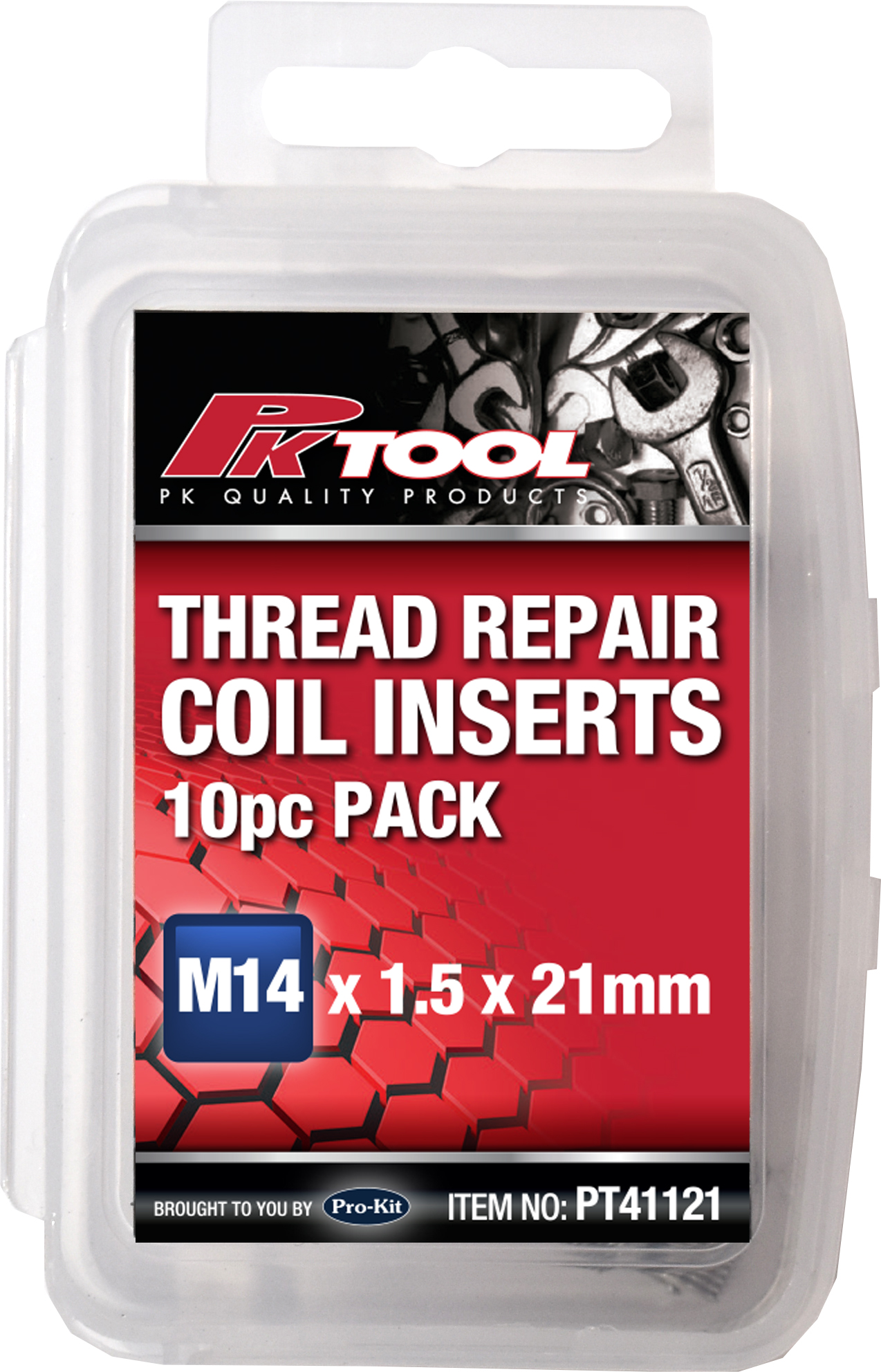 10pc M14 x 1.5 x 21mm Replacement Wire Thread Insert Sets to Suit PT41165