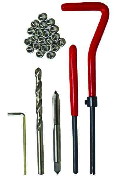 25pc M8 COIL INSERT THREAD REPAIR TOOL SET
