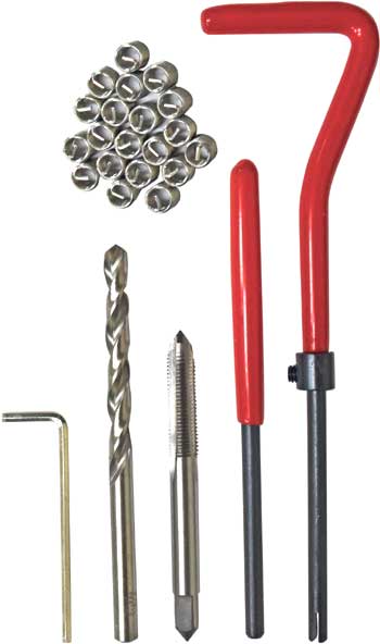 15pc M10 COIL INSERT THREAD REPAIR TOOL SET