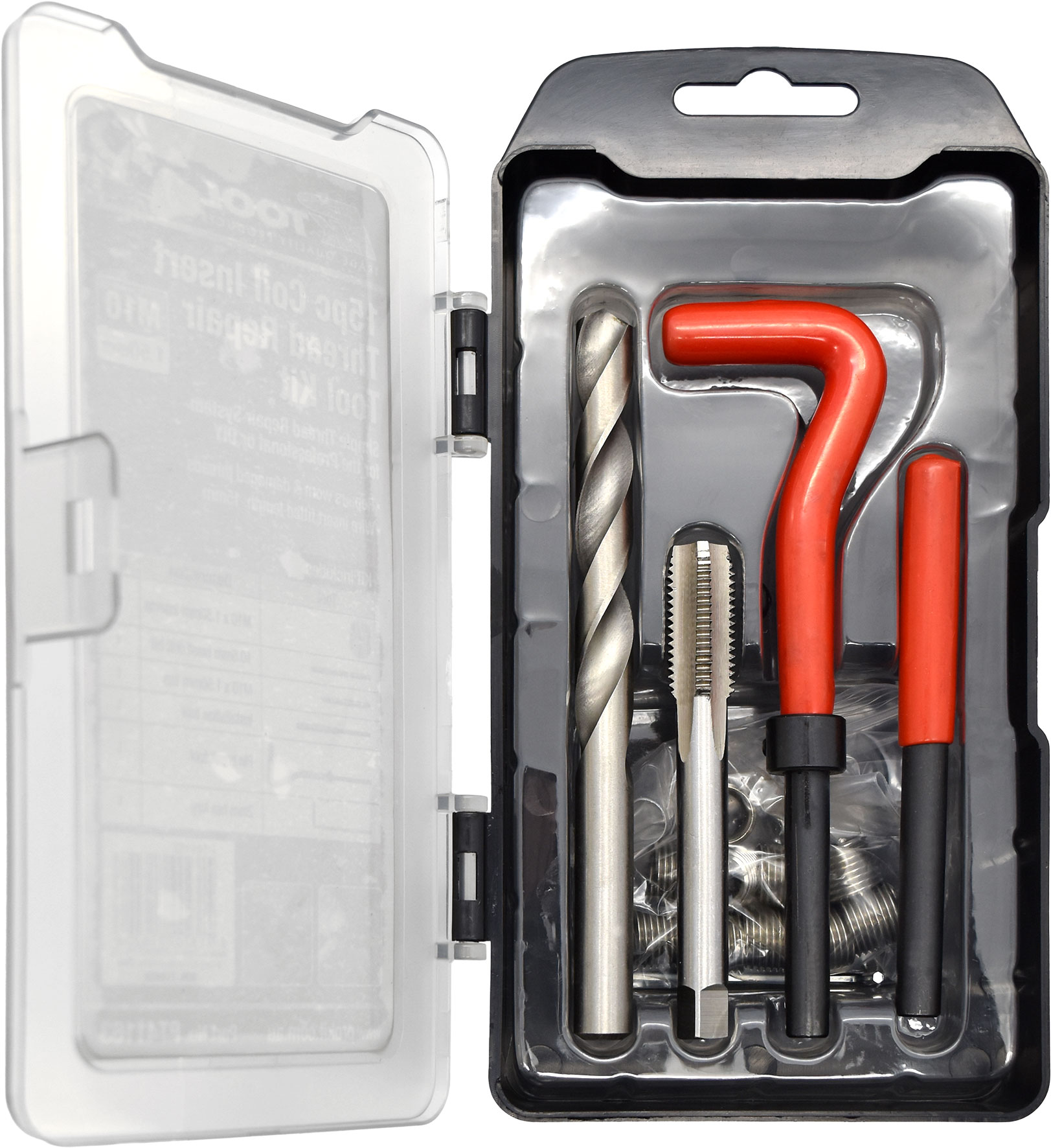 15pc M10 COIL INSERT THREAD REPAIR TOOL SET