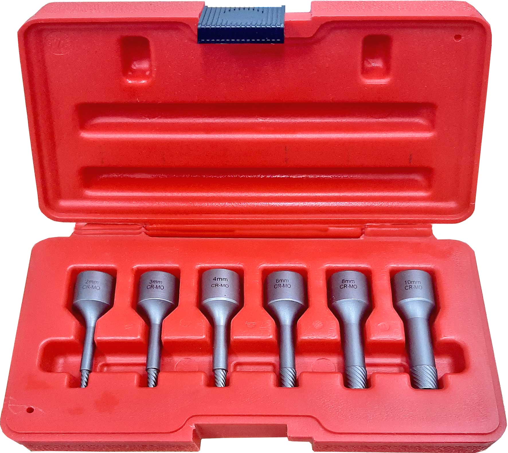 6pc 3/8” Dr Bolt & Screw Extractor Twist Socket Set