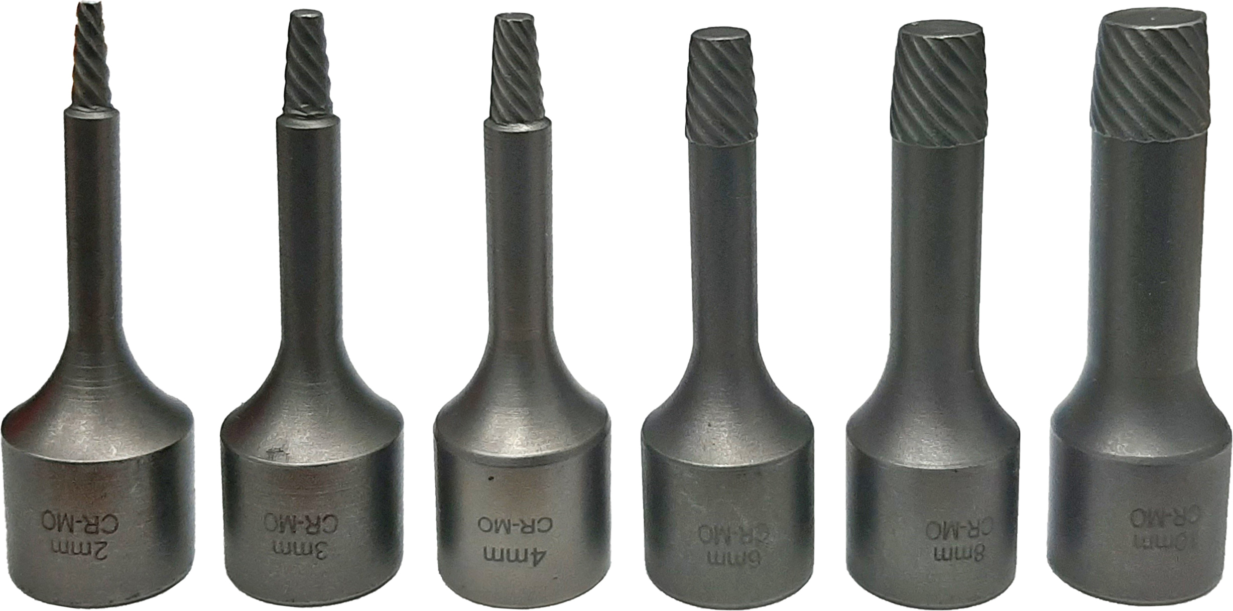 6pc 3/8” Dr Bolt & Screw Extractor Twist Socket Set