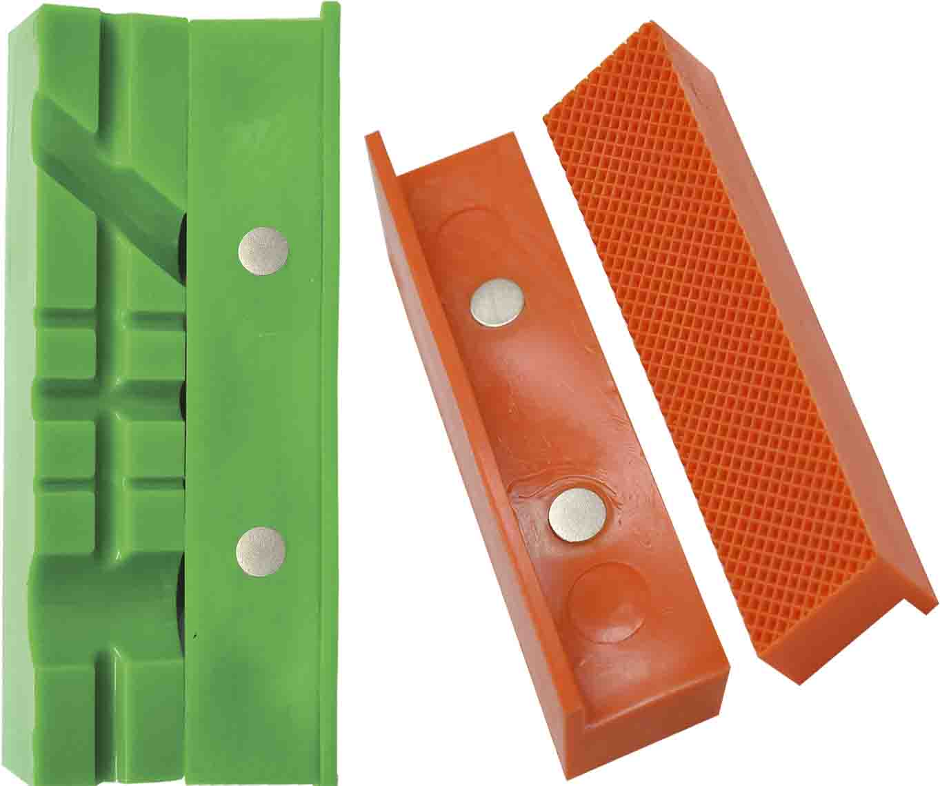 4pc Non Marring Magnetic Vice Jaw Pads