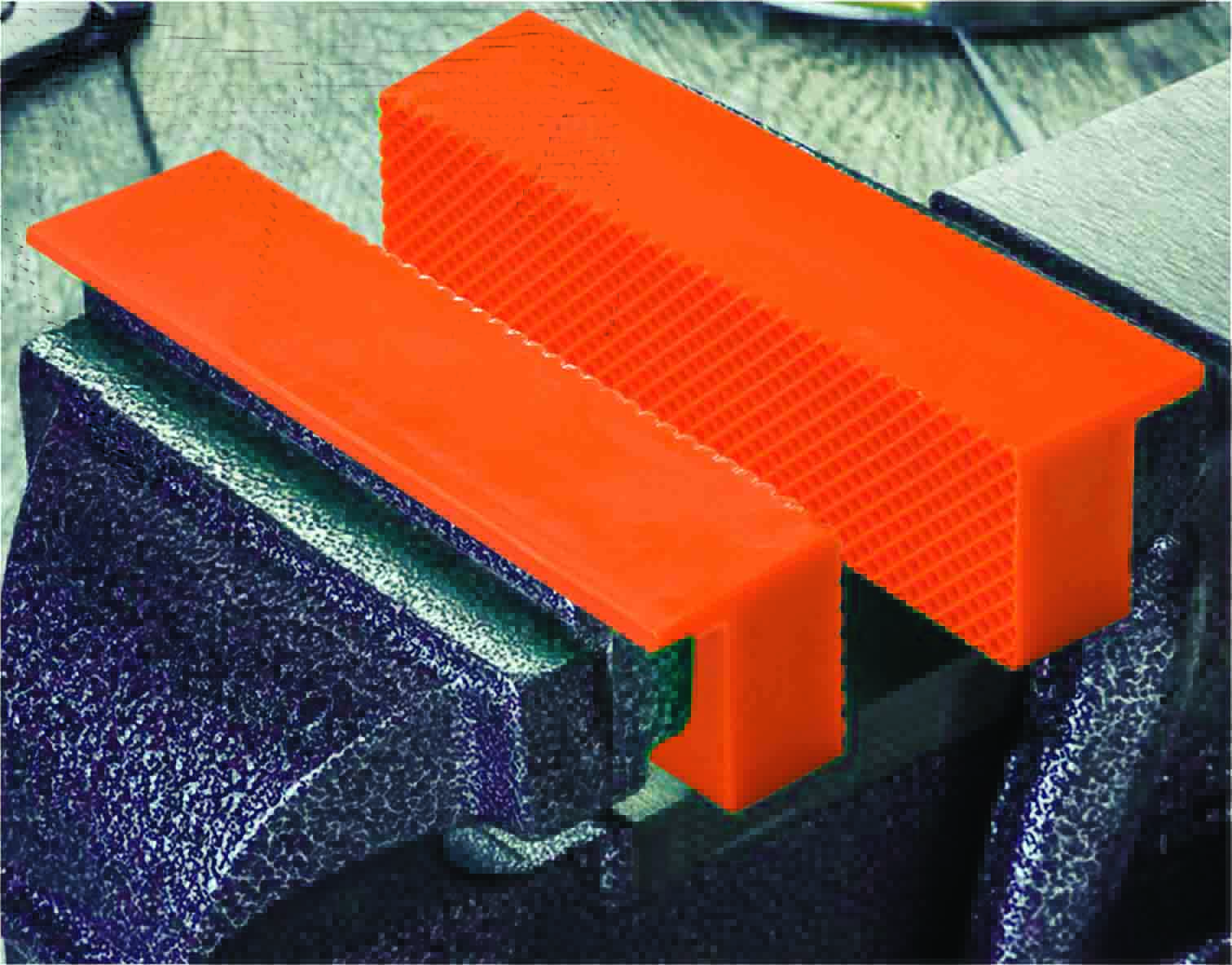 4pc Non Marring Magnetic Vice Jaw Pads