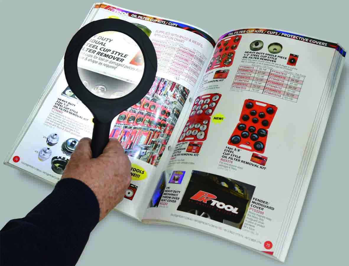 Magnifying Glass with 3 LED Illuminating Lights