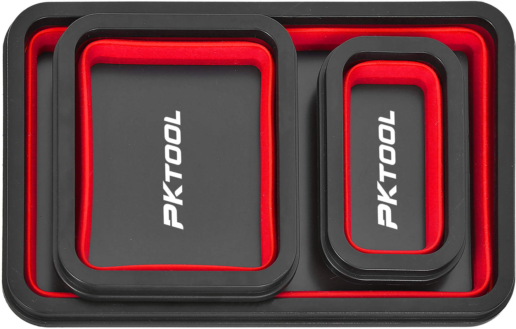 3pc Collapsible Non-Marring Magnetic Tray Set