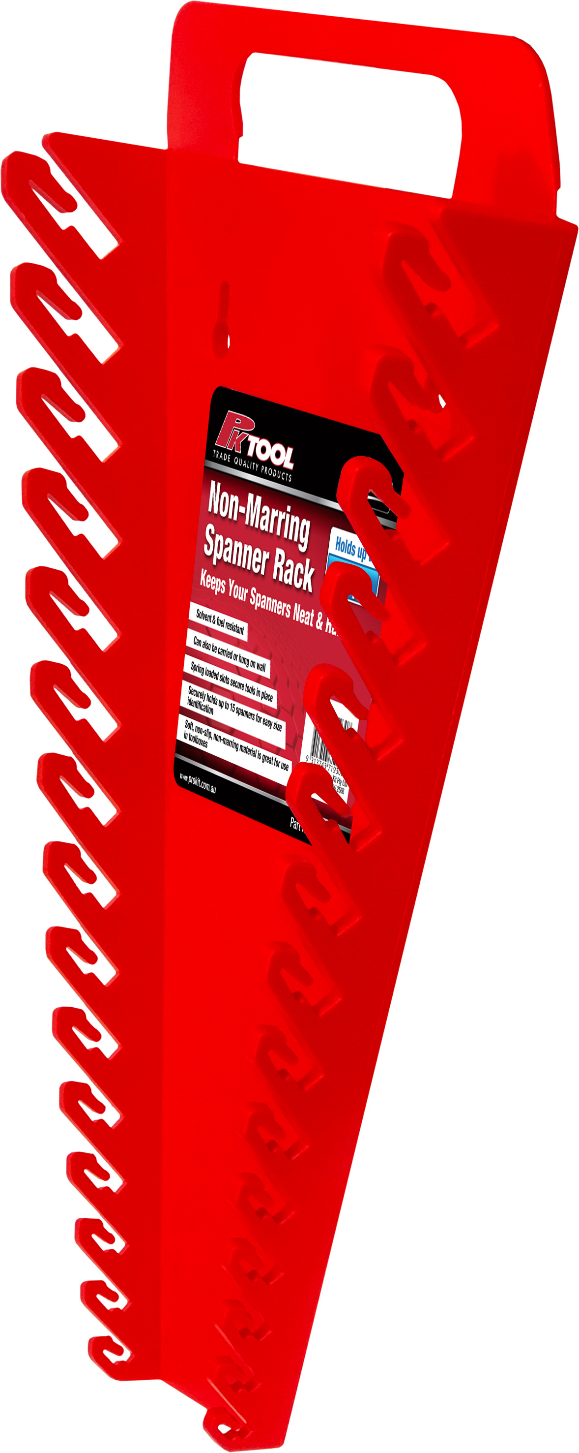 Non-Marring Spanner Rack