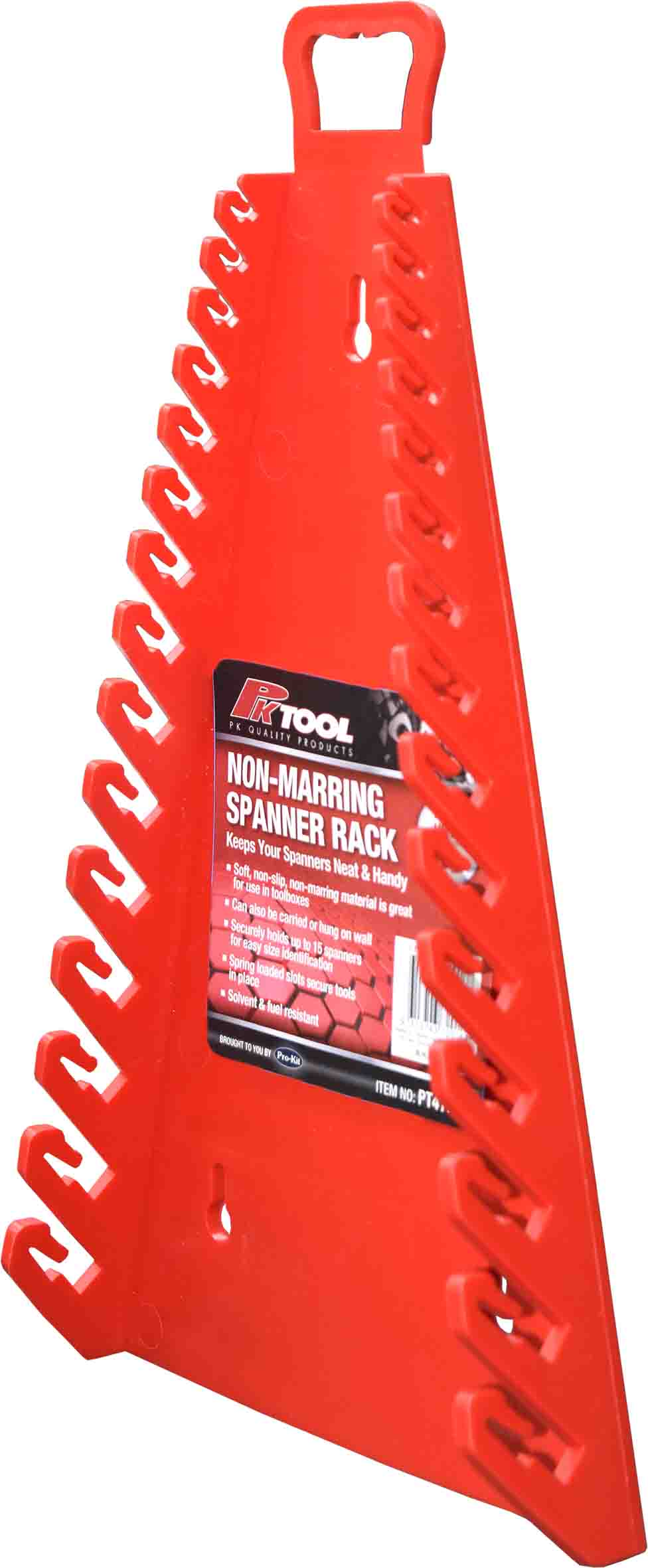 Non-Marring Spanner Rack