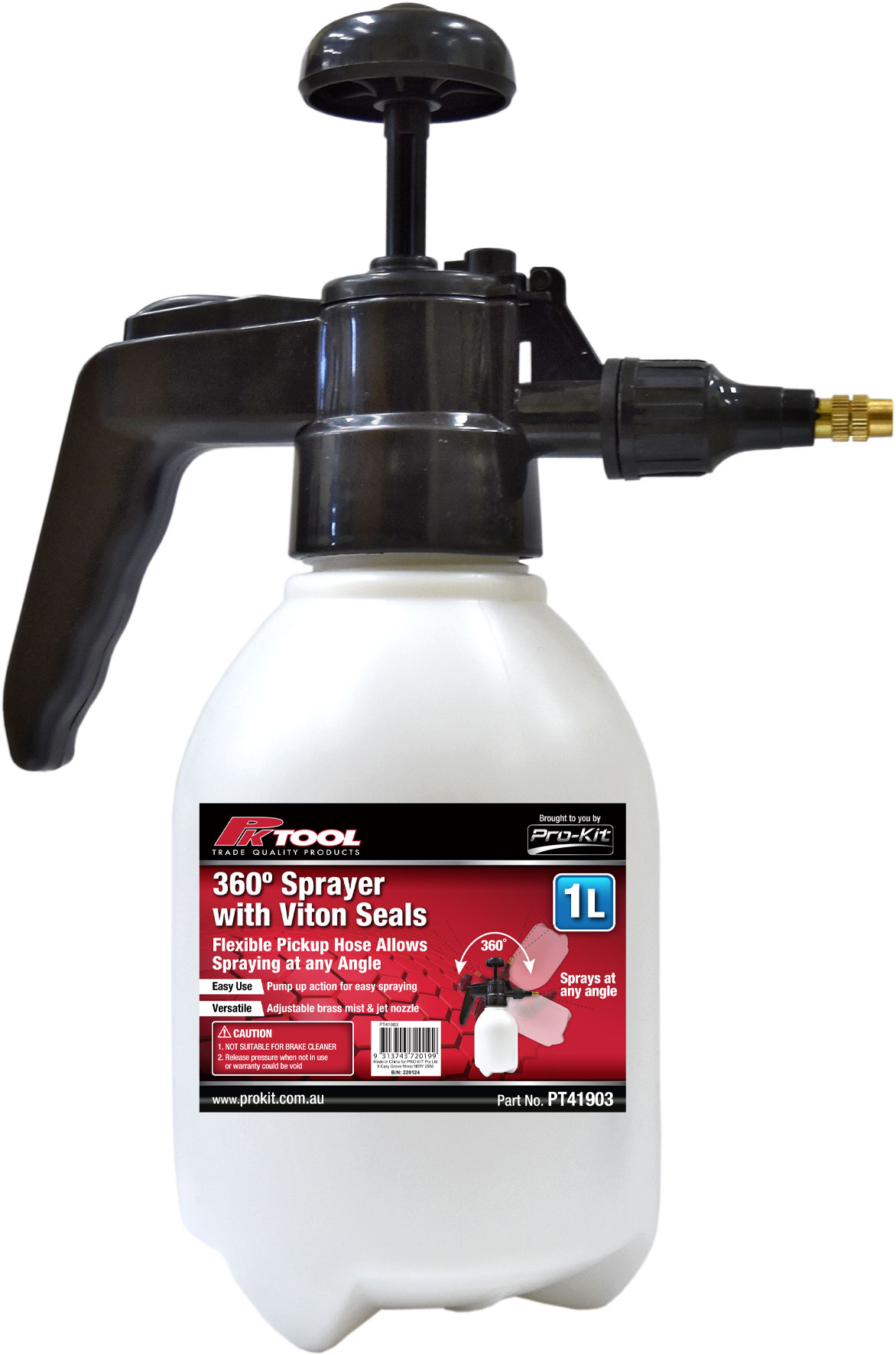 1Ltr 360º SPRAYER with VITON SEALS