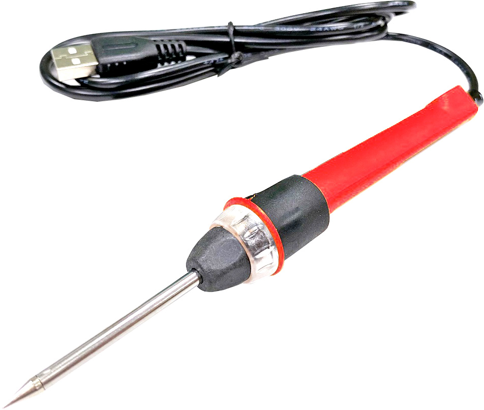 USB POWERED SOLDERING IRON with LED POWER INDICATOR