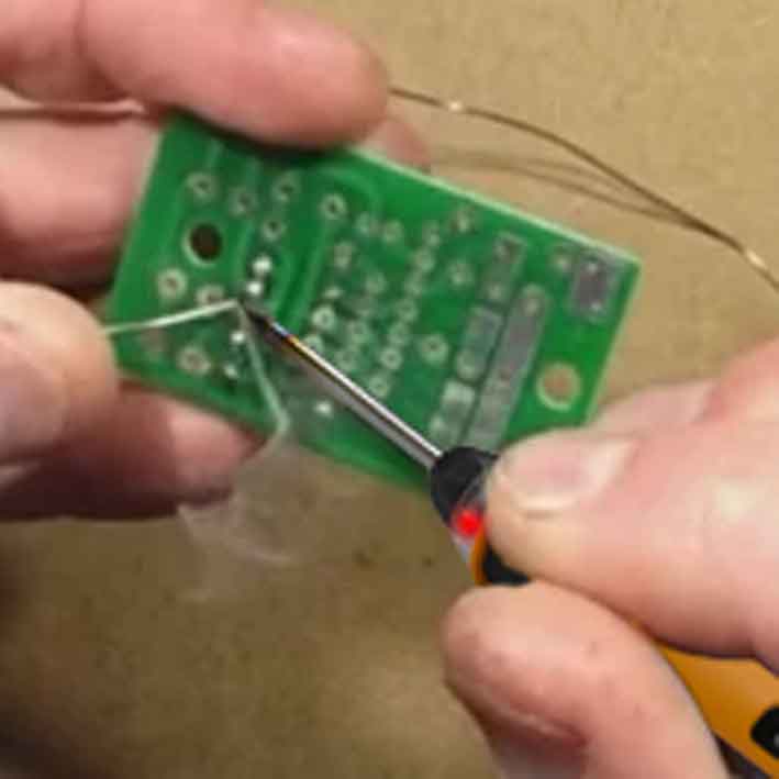 USB POWERED SOLDERING IRON with LED POWER INDICATOR