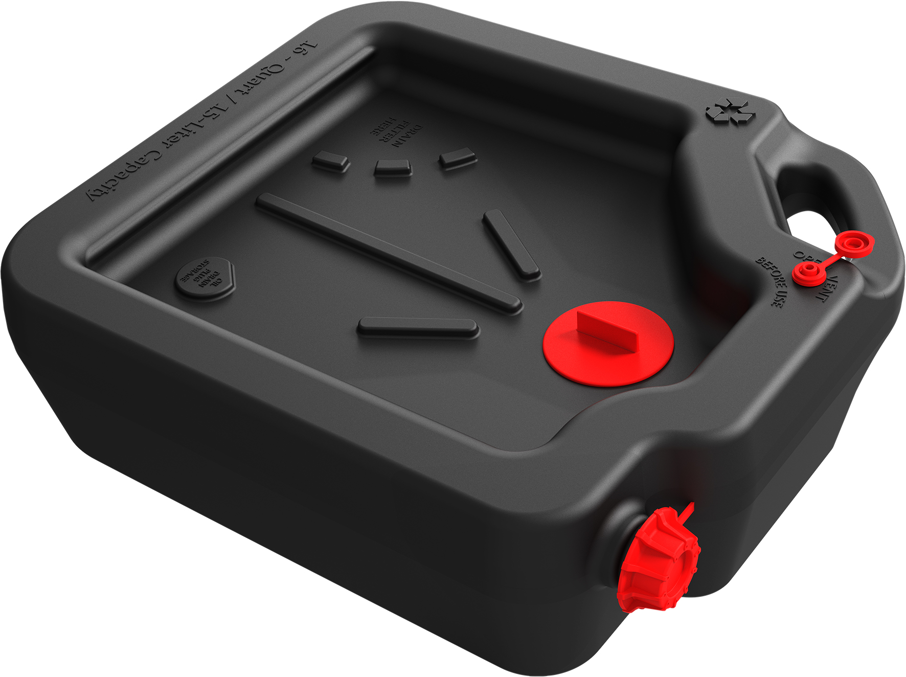 15L Drain Pan & Storage Tank