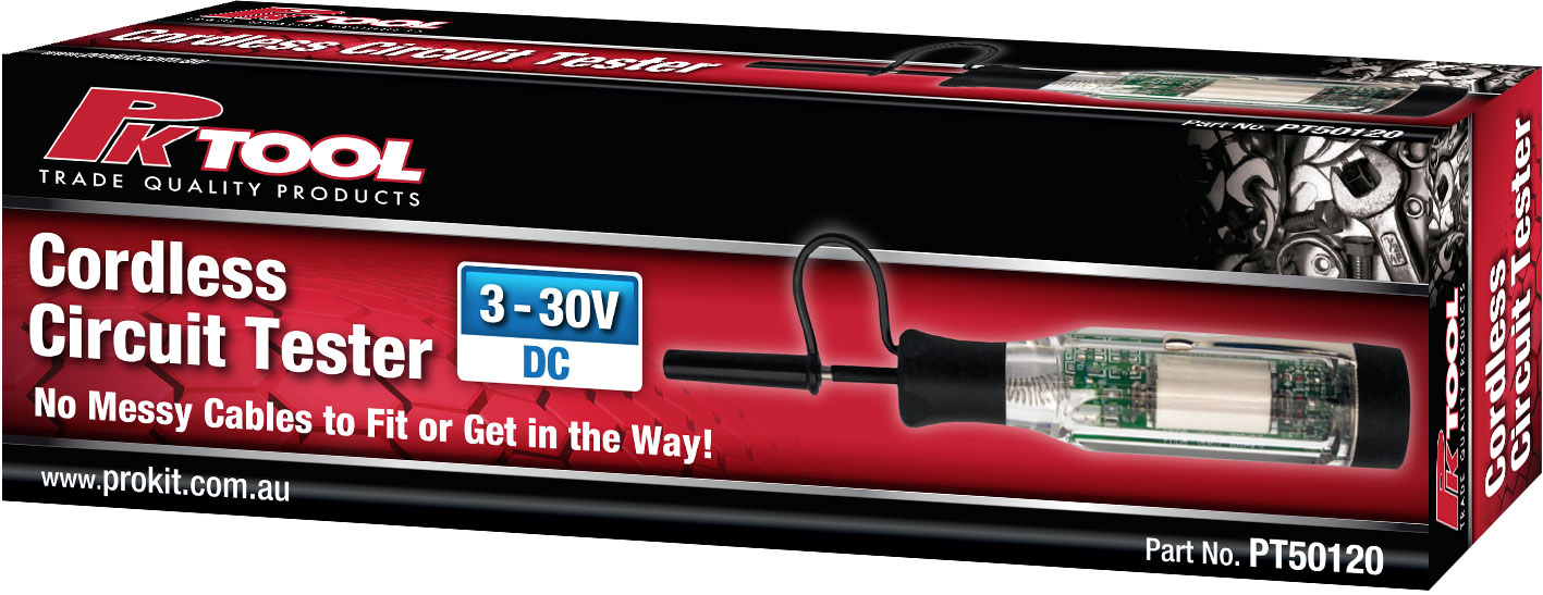 3-30V DC Cordless Circuit Tester
