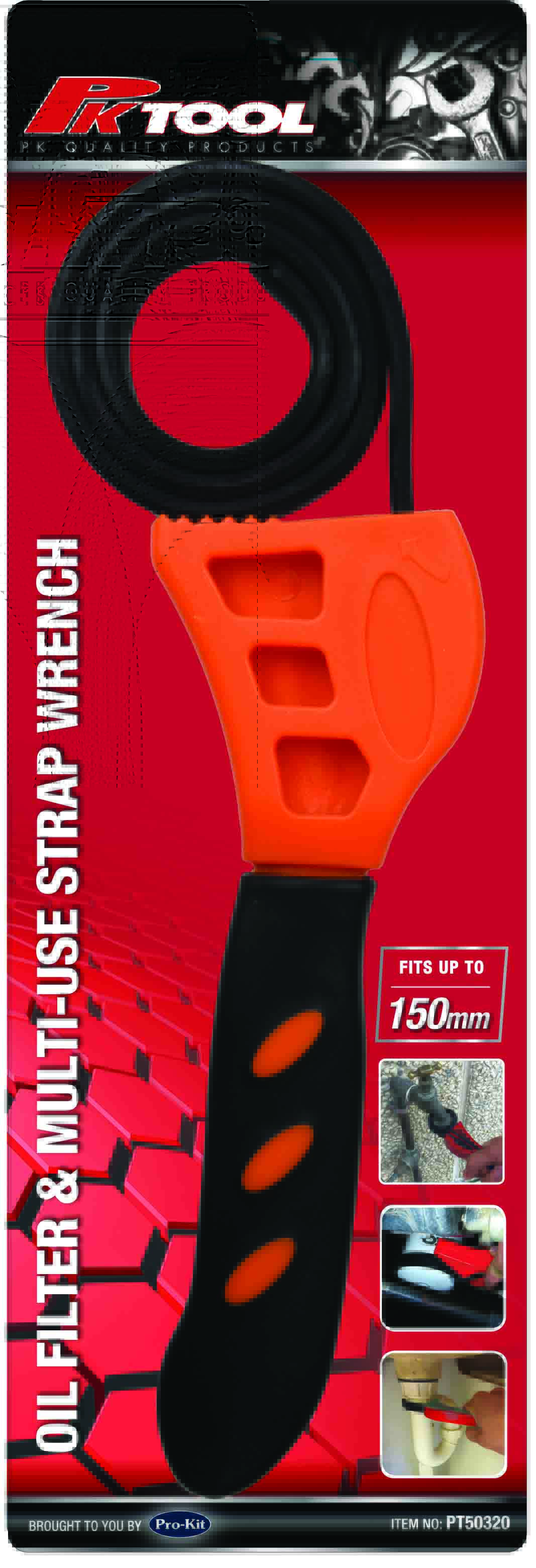 ERGO GRIP OIL FILTER & MULTI-USE STRAP